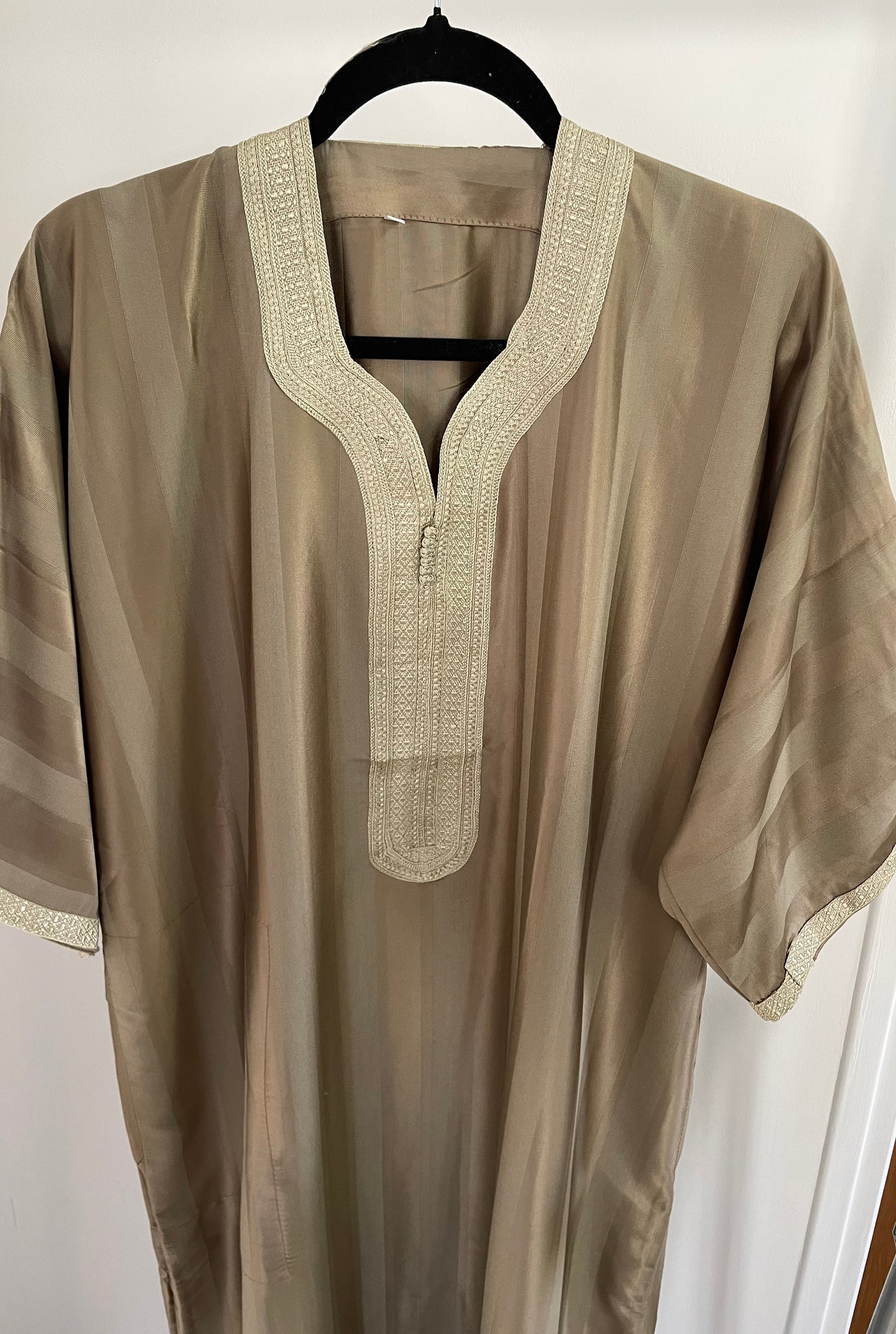 Gandoura manches courtes /abaya style marocain pour homme