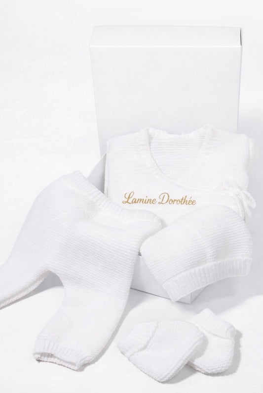 Ensemble de Kit de Naissance Bébé D'amour Personnalisé