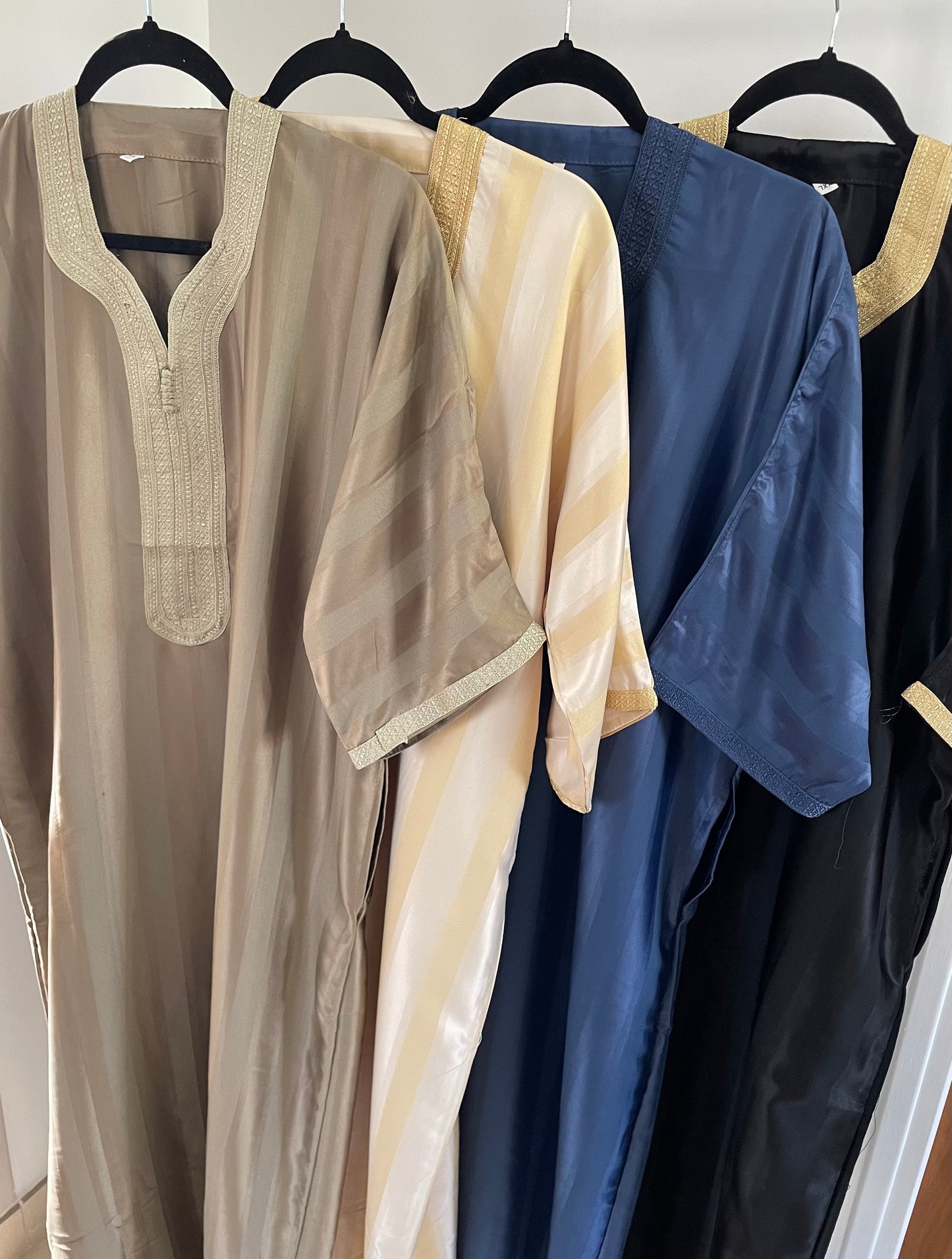 Gandoura manches courtes /abaya style marocain pour homme