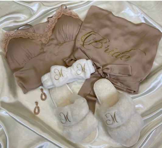 Peignoir & Nuisette Luxe en Dentelle