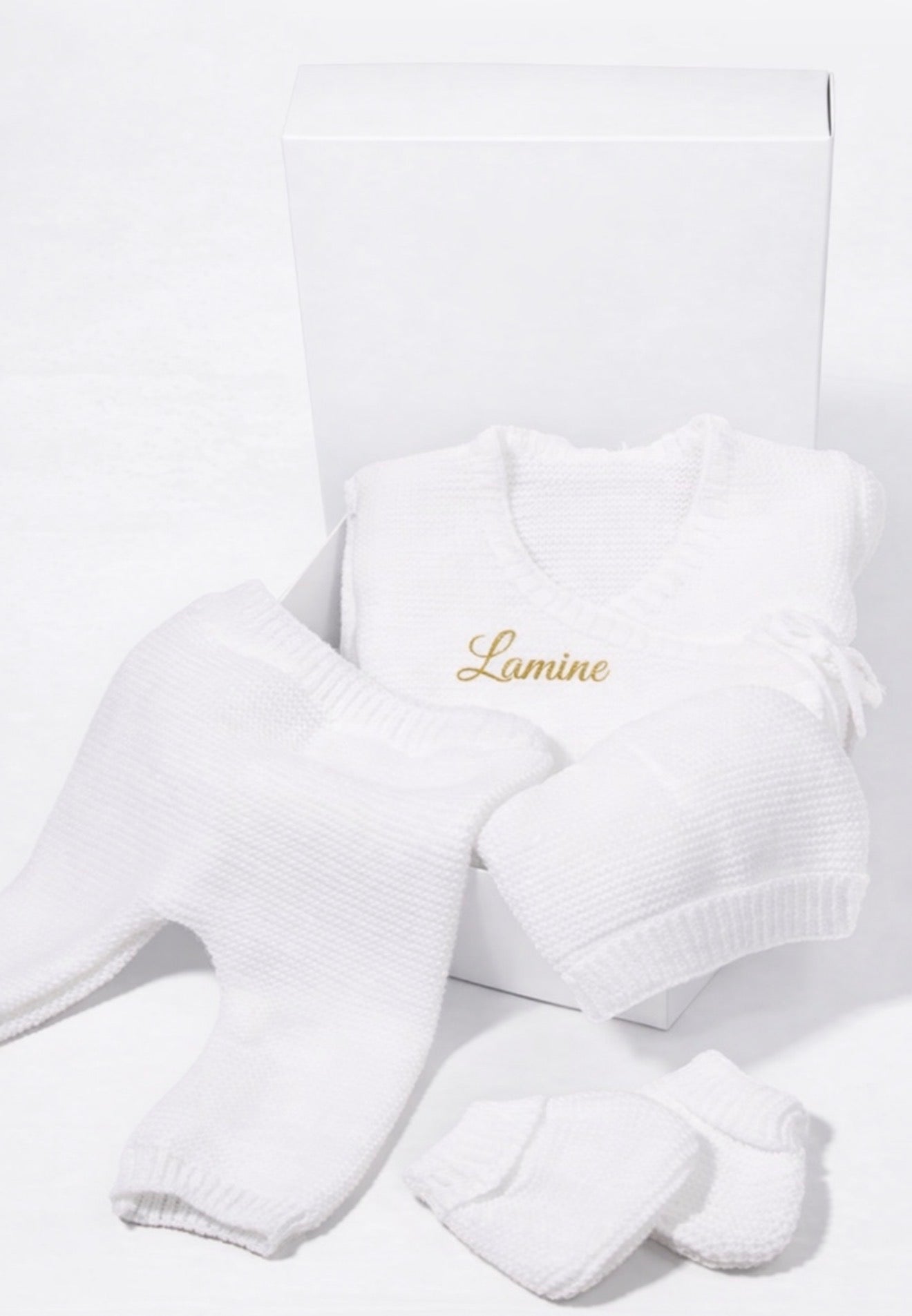 Ensemble de  Kit de Naissance Bébé D'amour  Personnalisé