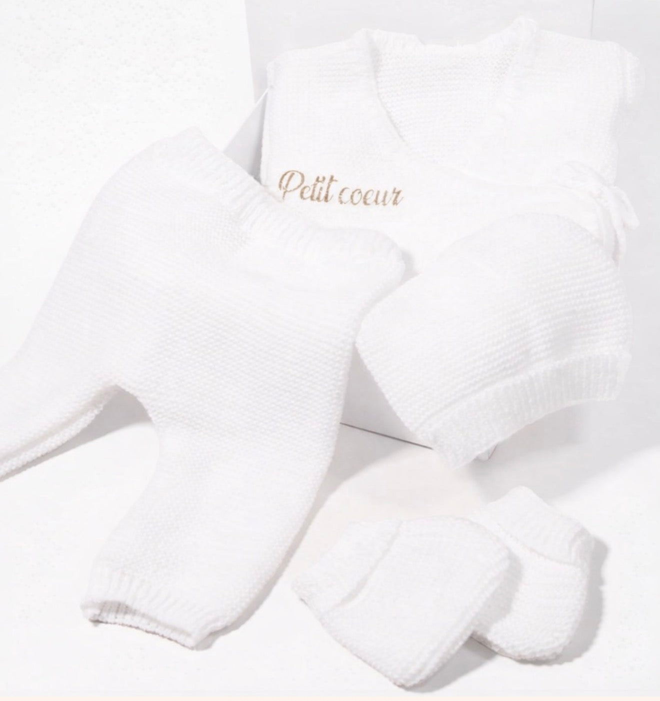Ensemble de  Kit de Naissance Bébé D'amour  Personnalisé