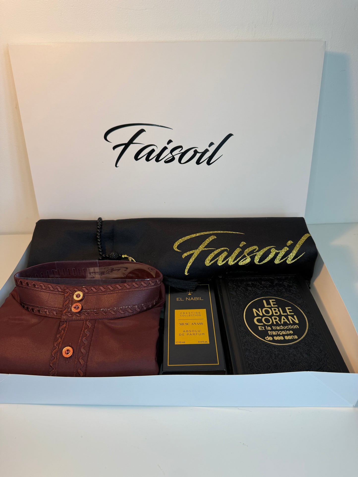 Coffret de prière personnalisé pour homme
